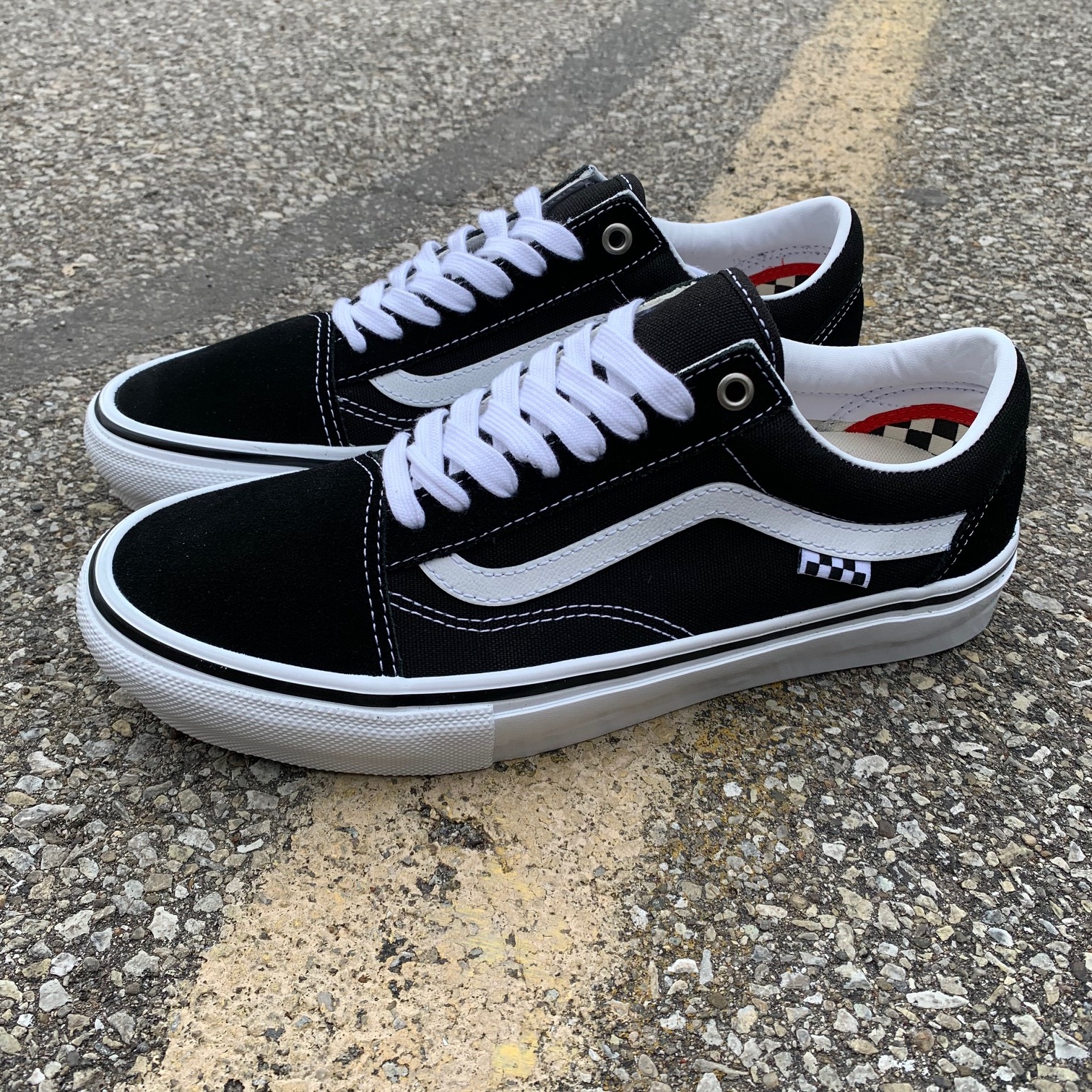 Vans Skate Old Skool Black/White | Minus Skate Shop Indianapolis, IN